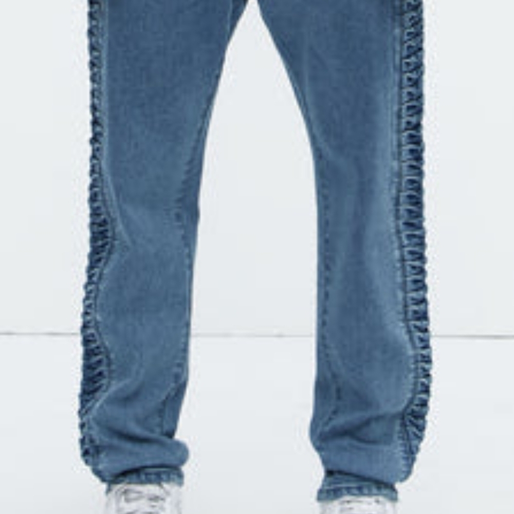Fashion Nova Blue Skinny Jeans